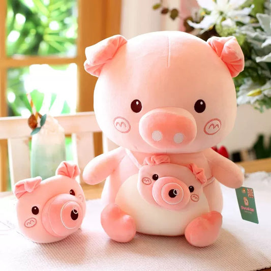 Peluche Chancho con cartera