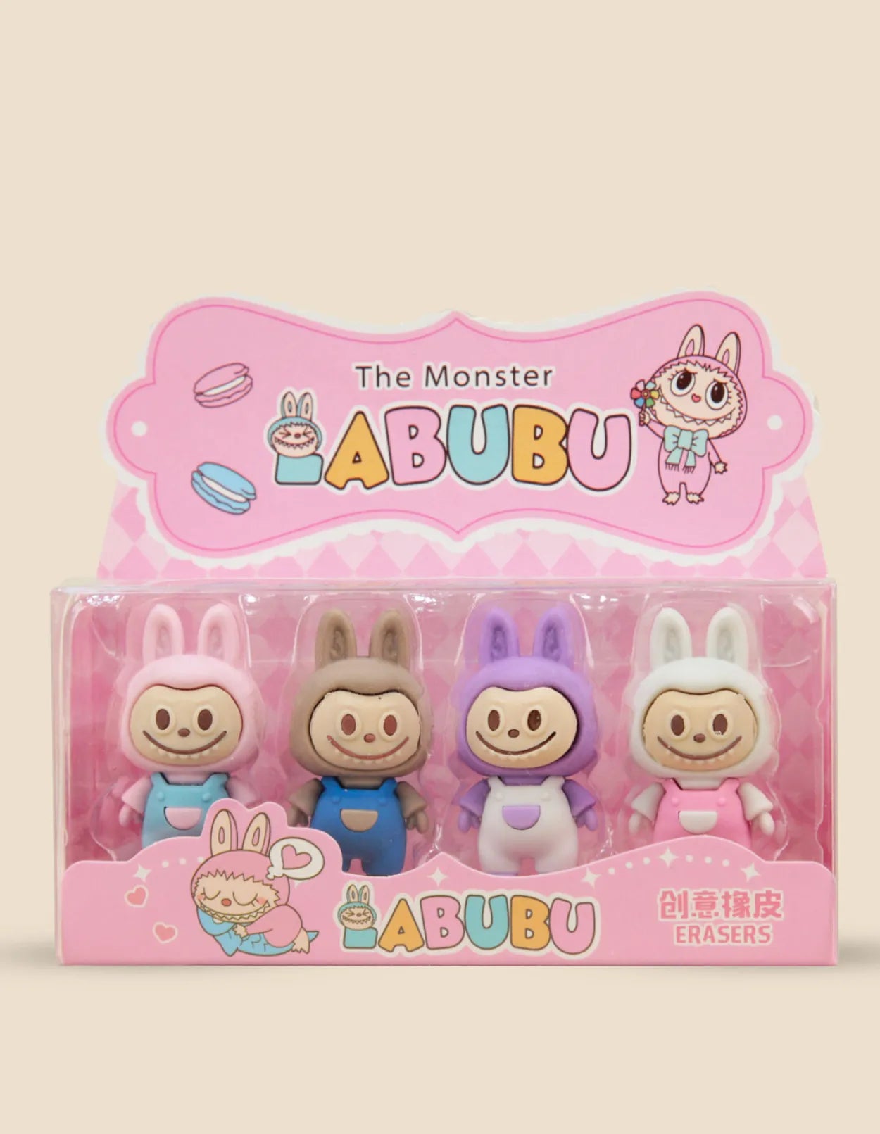 GOMAS DE BORRAR LABUBU