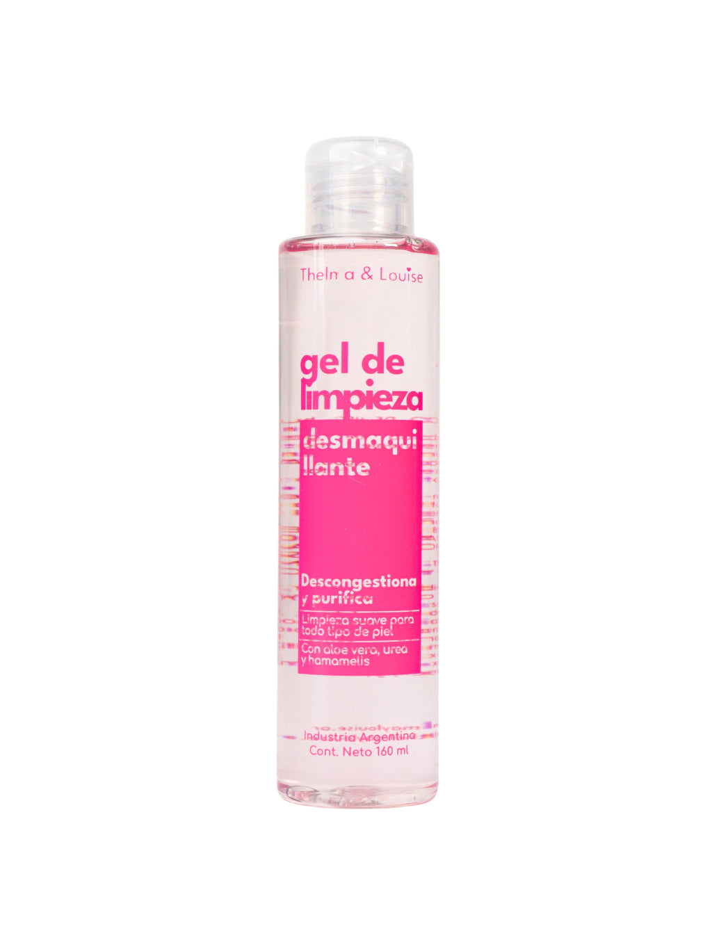 GEL DE LIMPIEZA FACIAL CON AGUA DE ROSAS 160ml