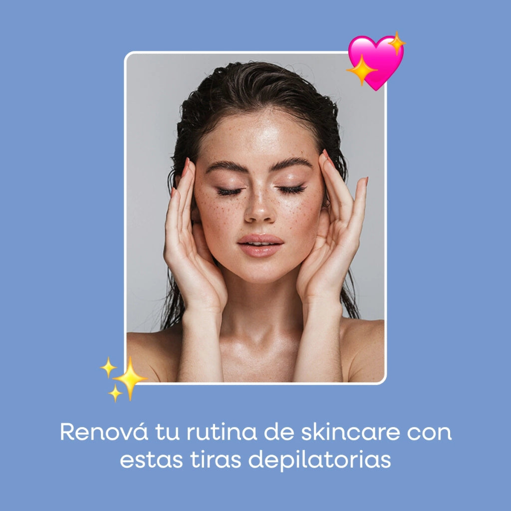 Tiras Depiladoras Faciales x12pcs Mely Arandanos