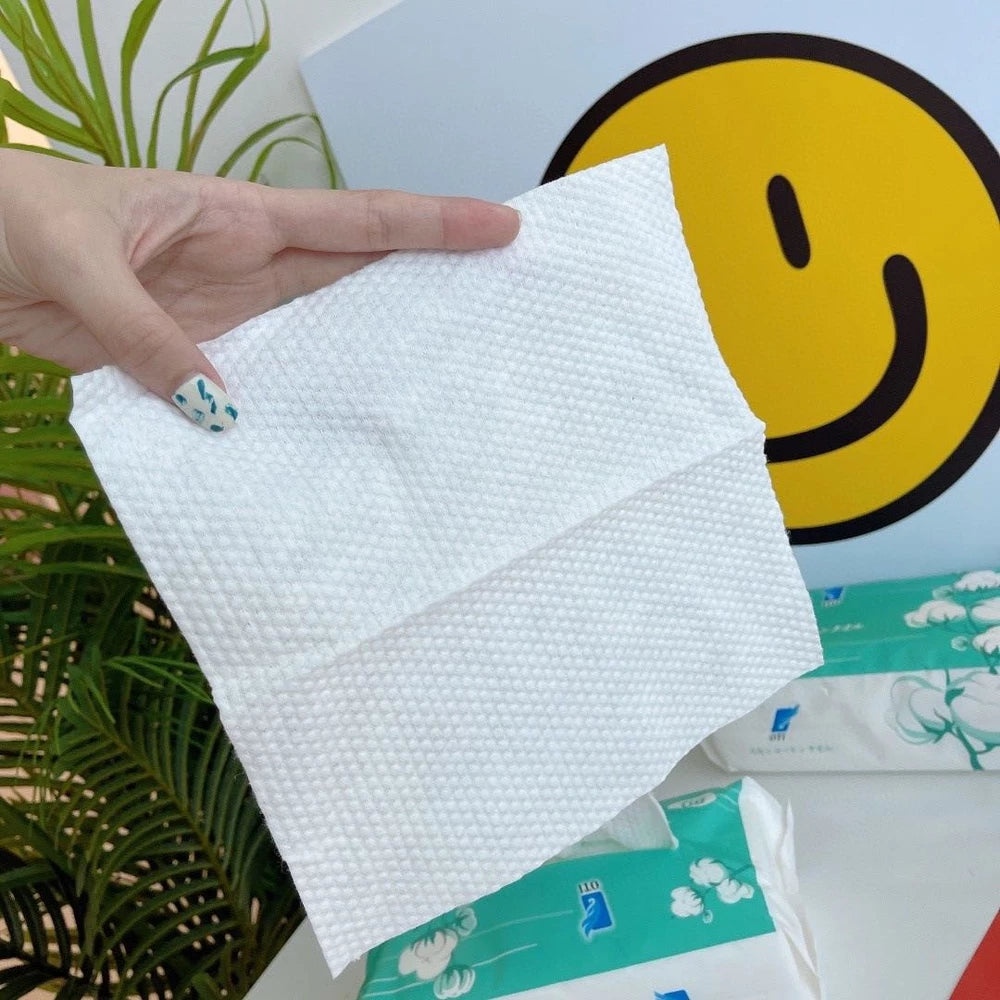Toalla lavable limpieza facial paquete de 100 toallas