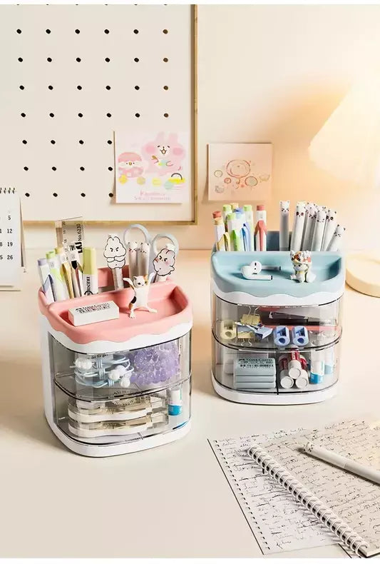 Organizador escritorio.Organizador maquillajes.Lapicero.porta lapiz.