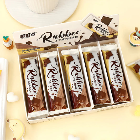 Borrador Barra de Chocolate.Goma de borrar.