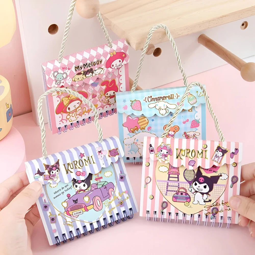 Mini Cuaderno Sanrio Portátil