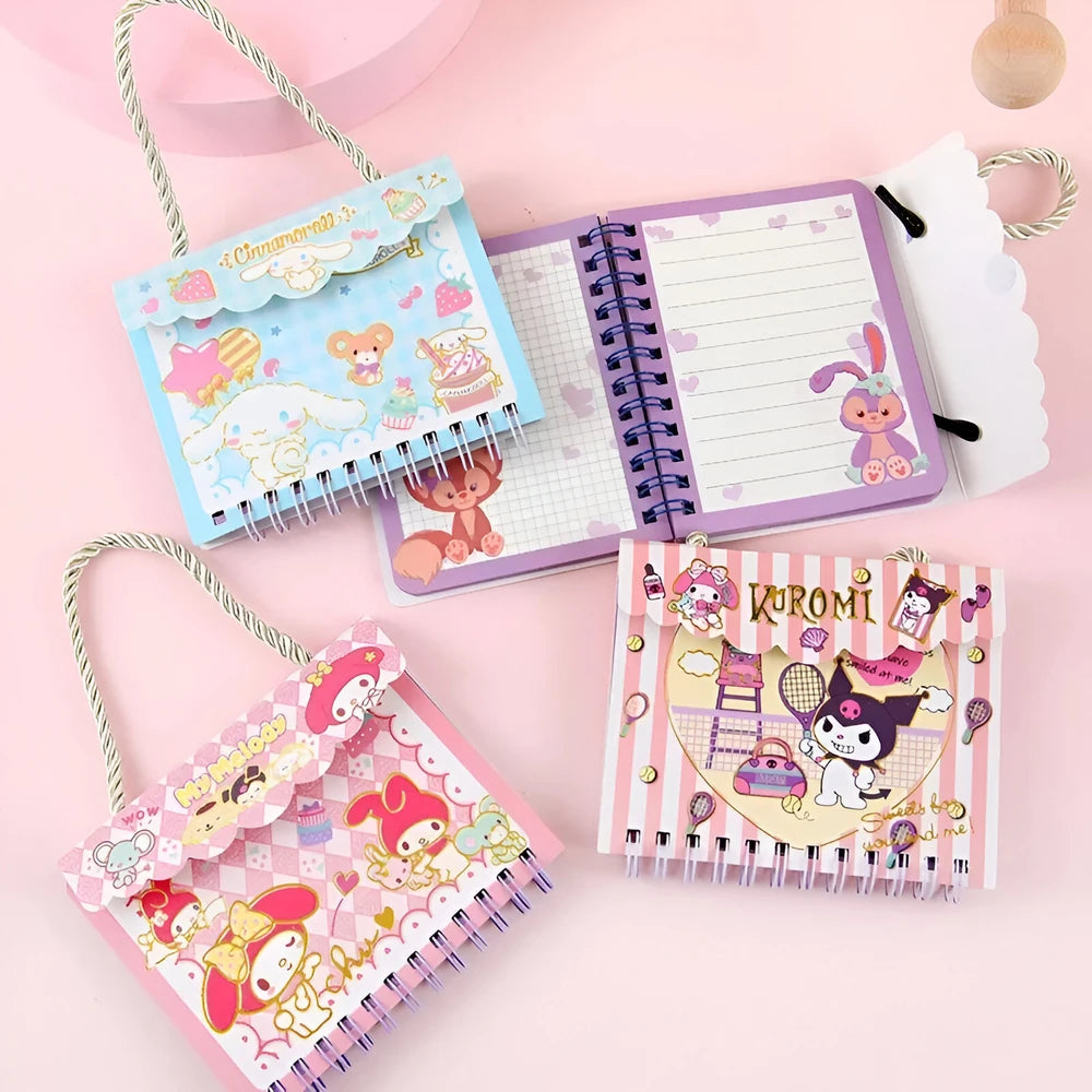 Mini Cuaderno Sanrio Portátil