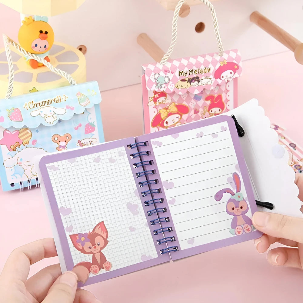 Mini Cuaderno Sanrio Portátil