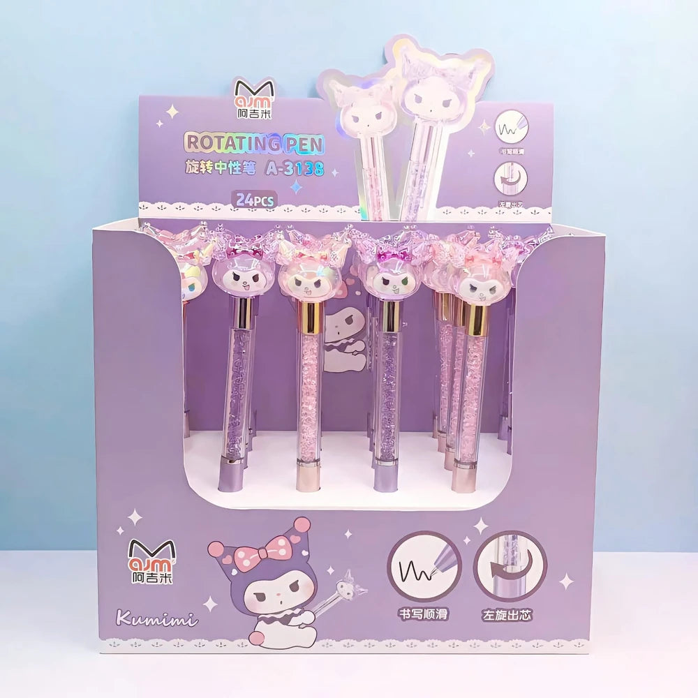 Boligrafo de kuromi Cristal