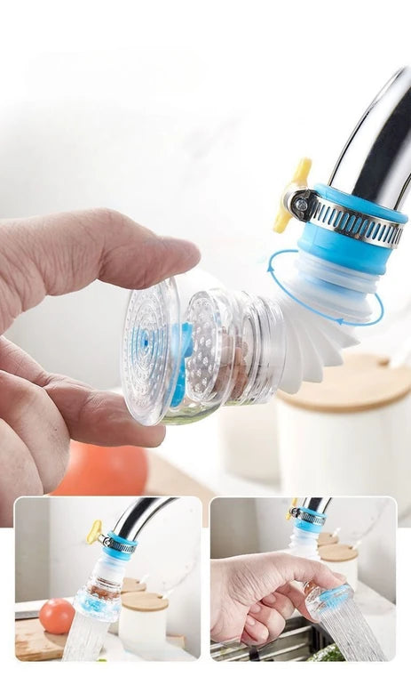 Grifo Flexible 360° + Filtro