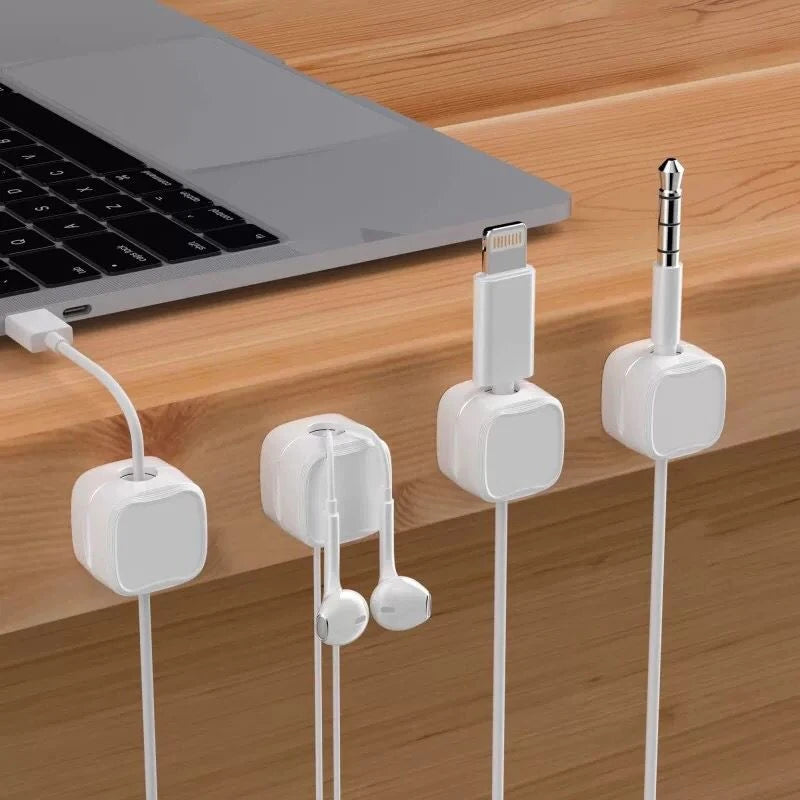 Organizador Magnético de Cables x 6u.