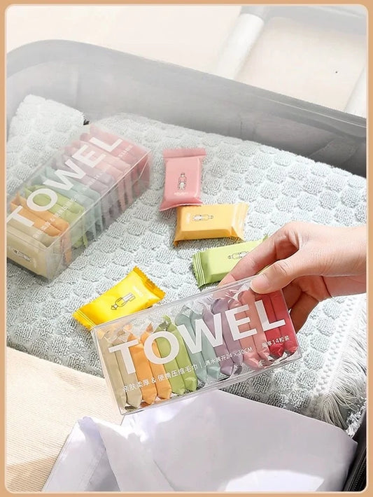 Toallas Comprimidas x 14U