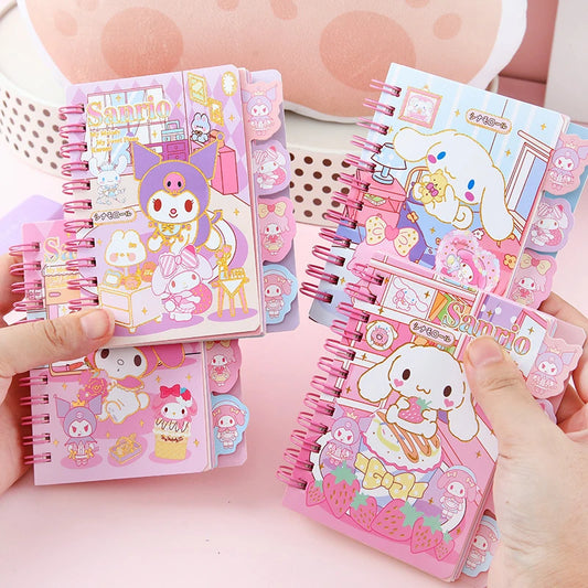 Mini Libreta Glitter Sanrio