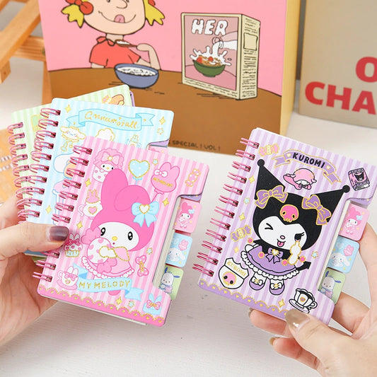 Mini Libreta Glitter Sanrio