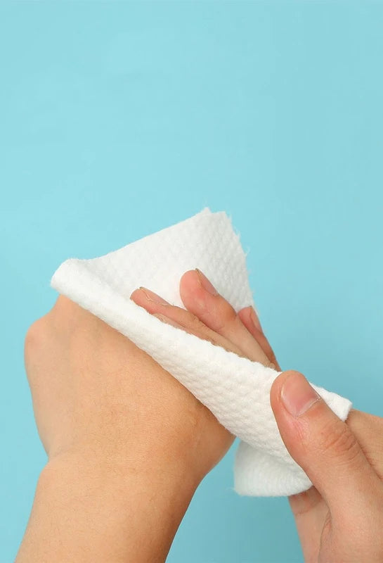 Toalla lavable limpieza facial paquete de 100 toallas