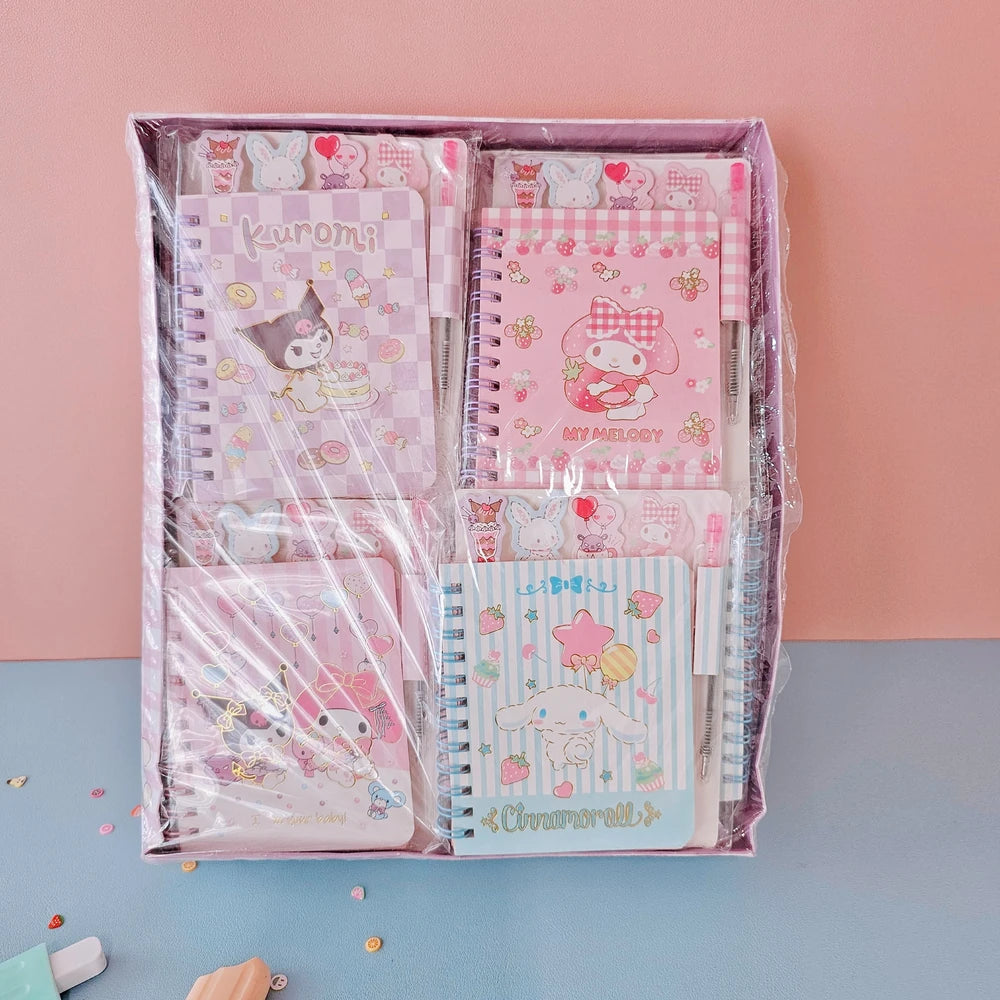 Mini Anotador + Mini Lapicera Sanrio