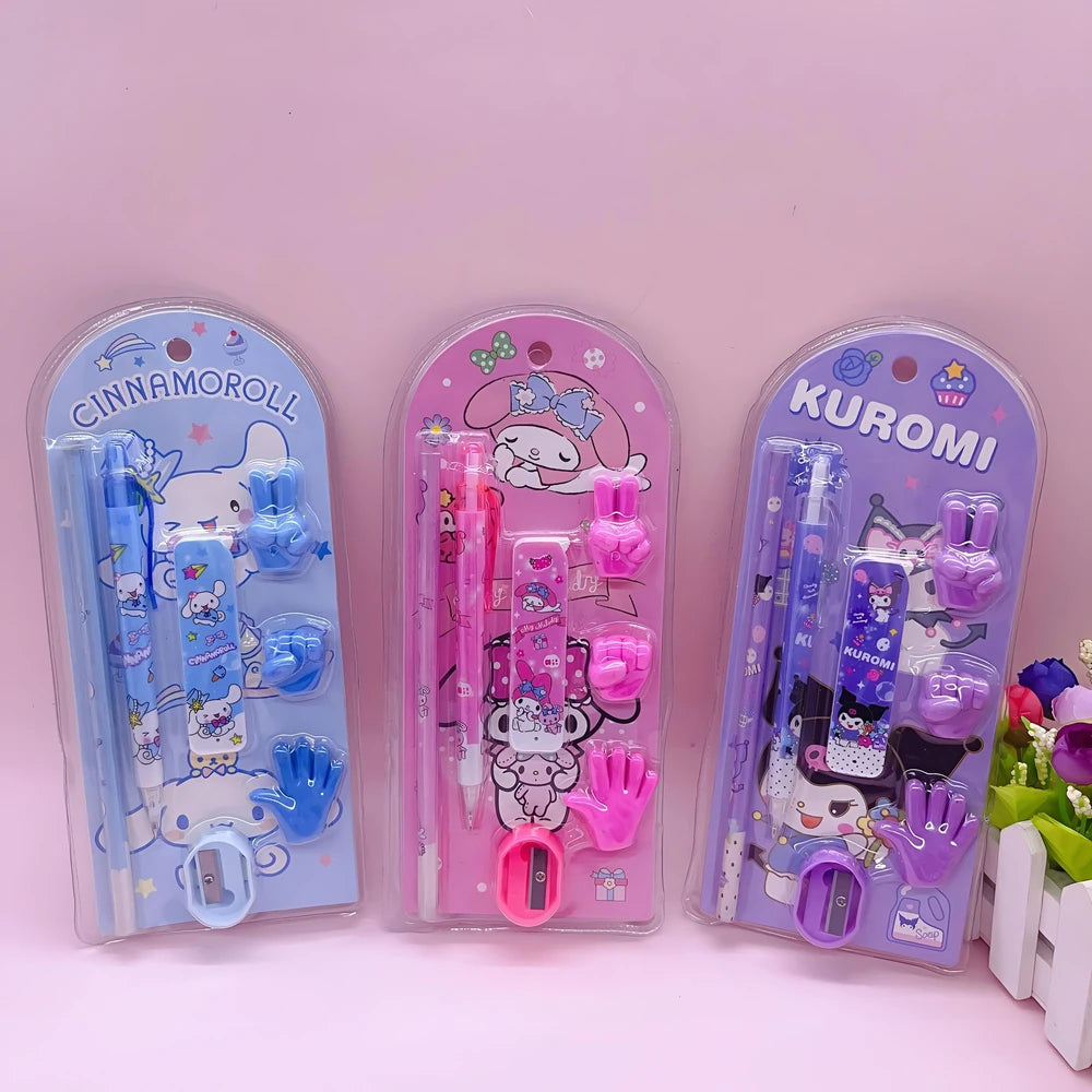 Set Escolar Kuromi y Melody
