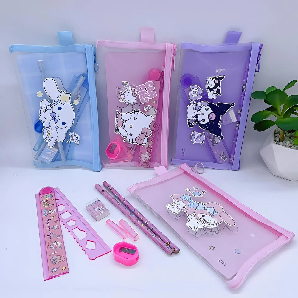 Set Cartuchera + Útiles Sanrio melody