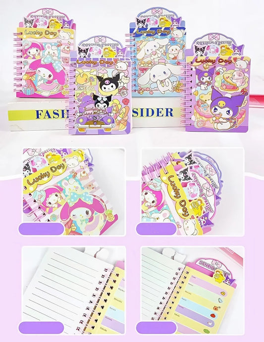 Mini Libreta Sanrio