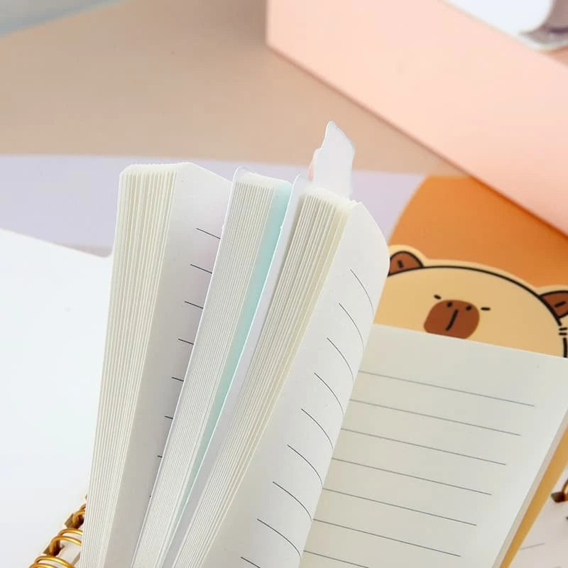 Mini Libreta Anillada Capybara