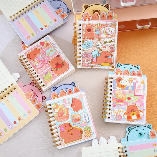 Mini Libreta Anillada Capybara