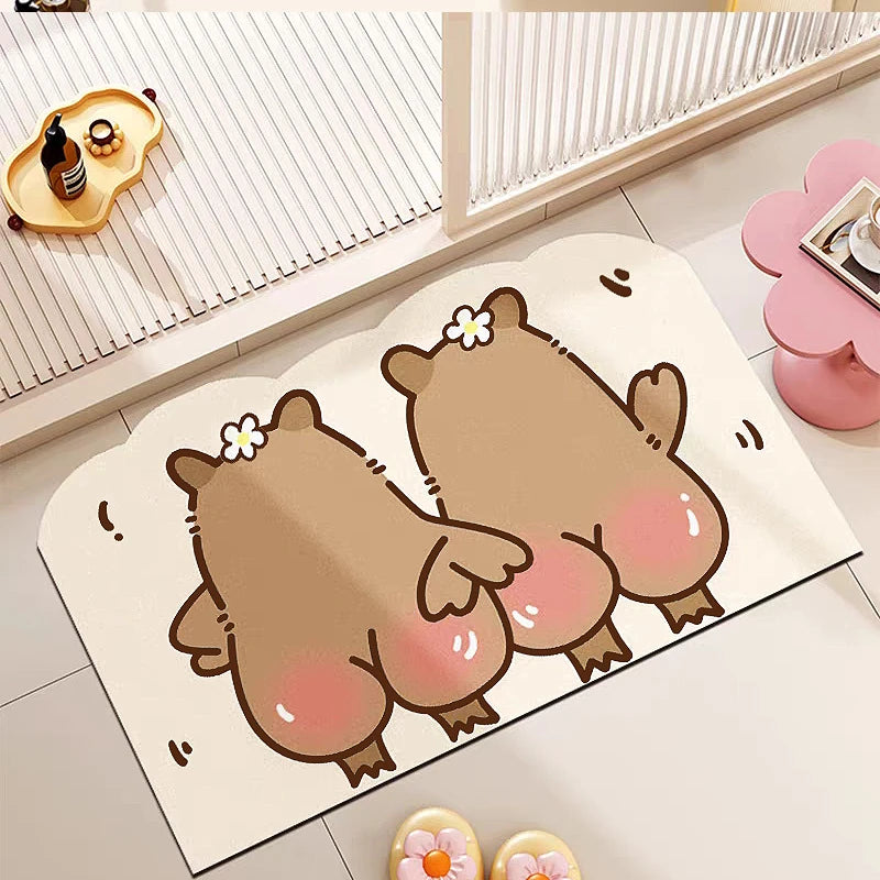 Alfombra de Baño Capybara