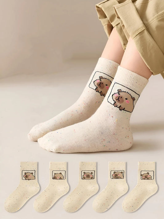 Medias de Capybara para Niños