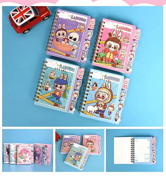 Libreta Anillada Labubu