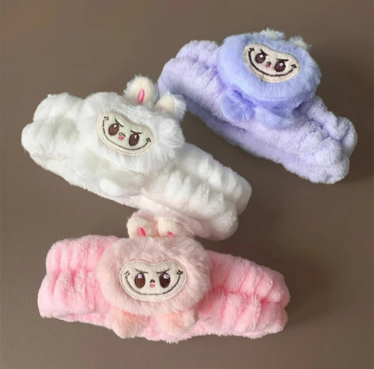 Pack x12u Vincha de Skincare Labubu