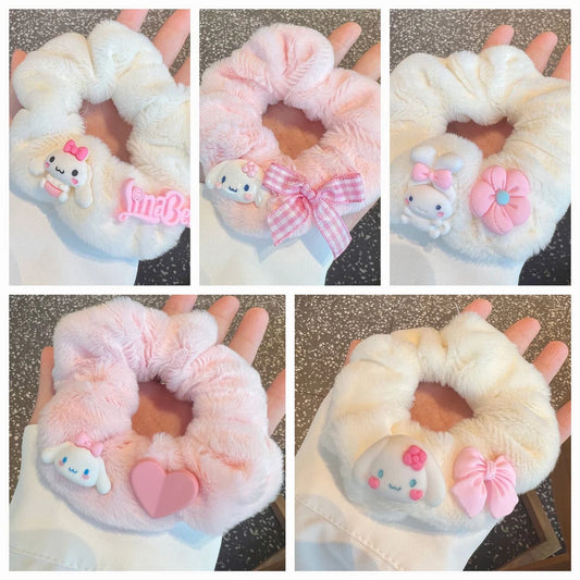 Pack x 12U. Scrunchies de Cinnamoroll