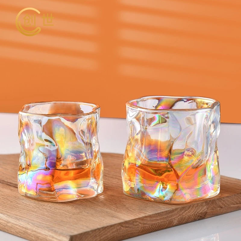 Vaso / Porta Vela Holográfico