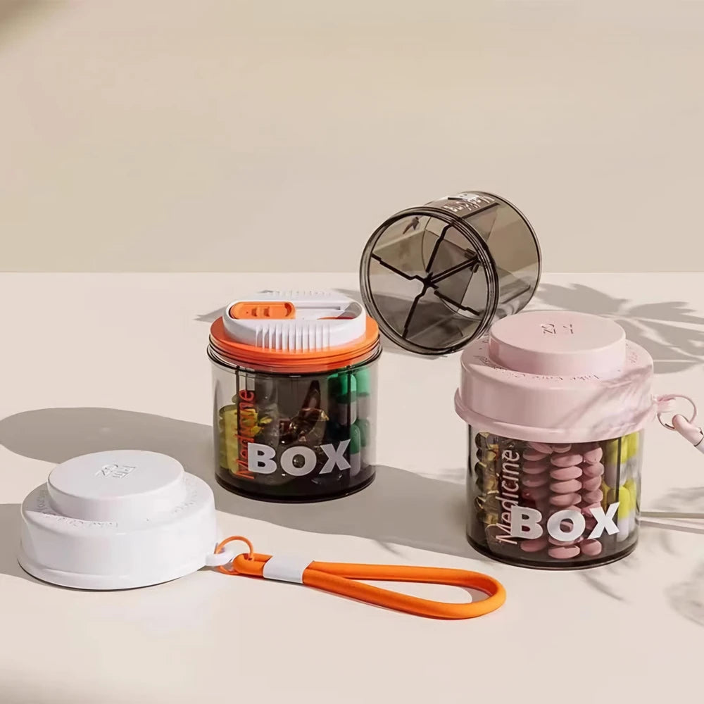 Pastillero Portatil Con Correa Para Viajes