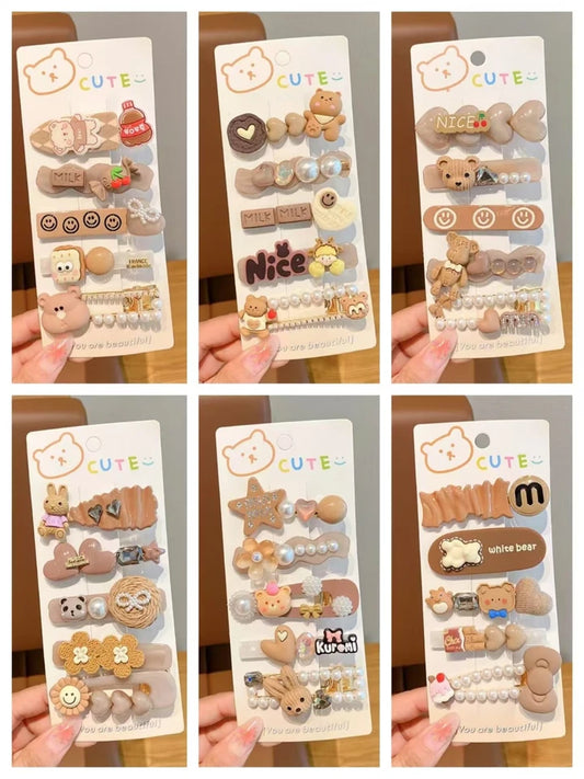 Blíster Hebillas Marrones x 12U.