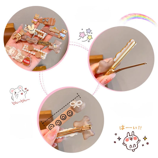 Blíster Hebillas Marrones x 12U.