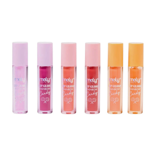 CAJA X24U LIP GLOSS RAINBOW CANDY MELY