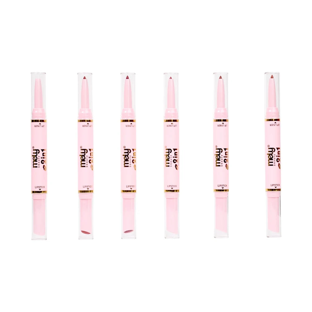 LIPSTICK/LIP LINER 2 EN 1 ULTRA MATTE FINISH MELY