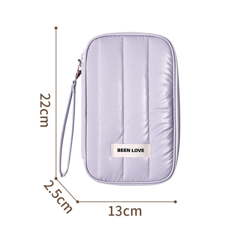 Neceser Porta Pasaporte Puff