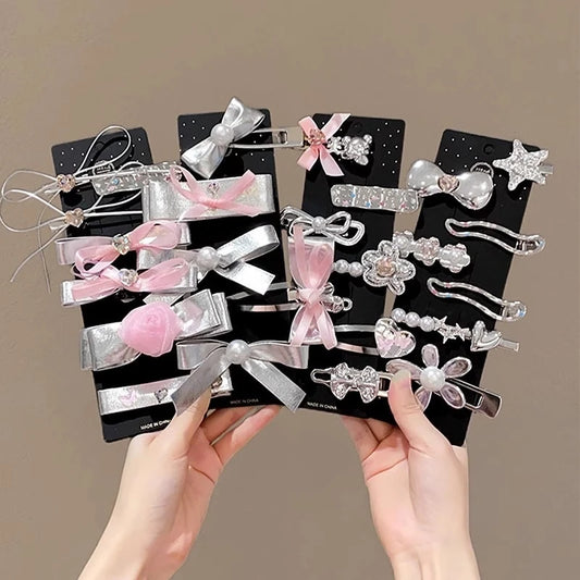 Pack x 12 Blíster De Hebillas Plateadas