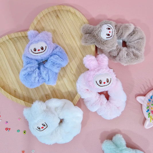 Pack x 12U. Scrunchies Labubu
