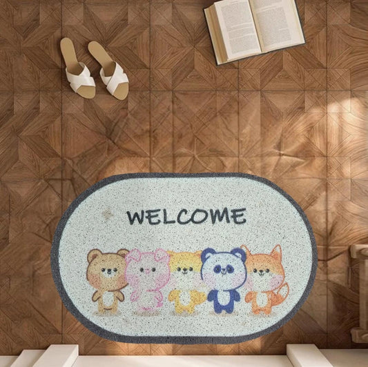 Alfombra Para Entrada Animalitos