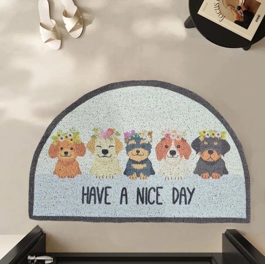 Alfombra para Entrada Perritos