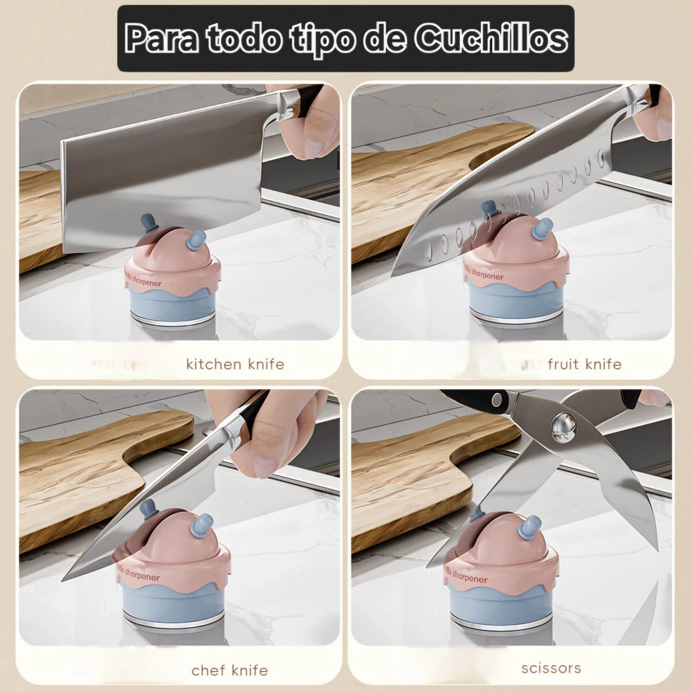Afilador de Cuchillos Diseño Postre