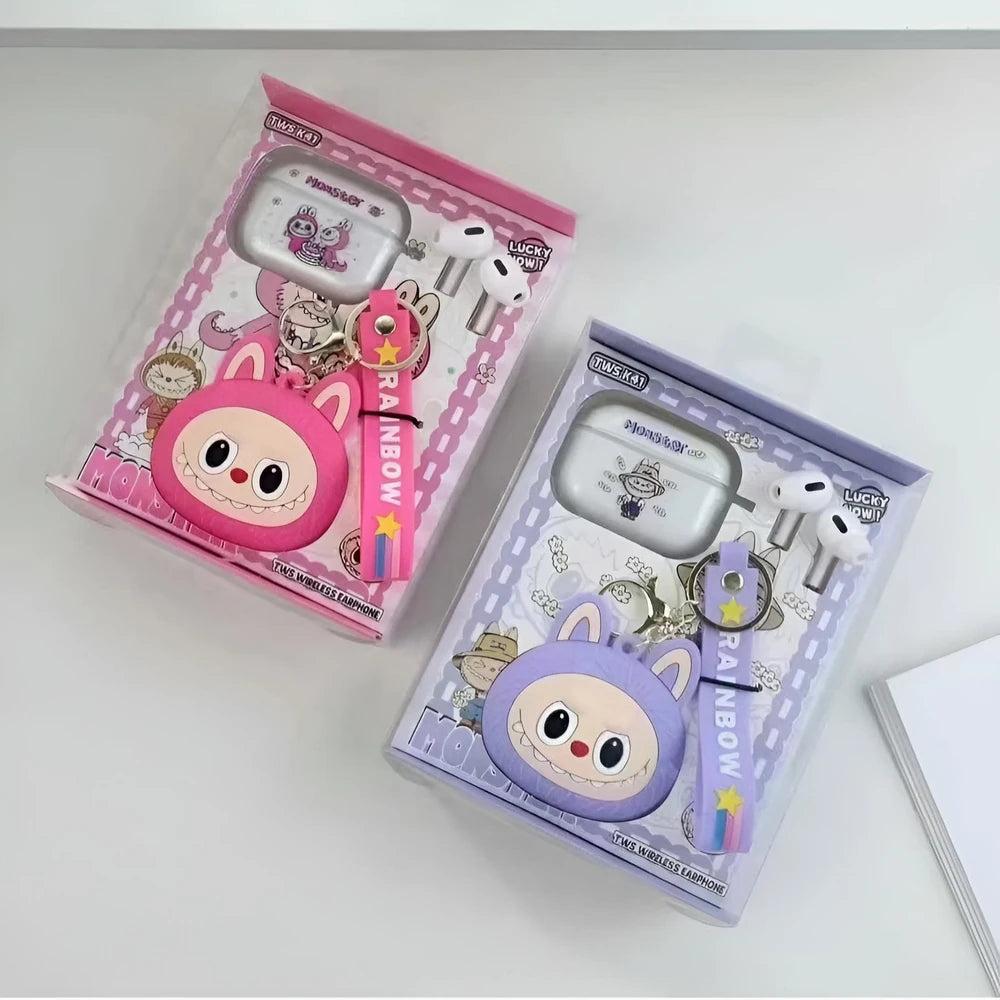 Auriculares Inalámbricos Labubu+Protector
