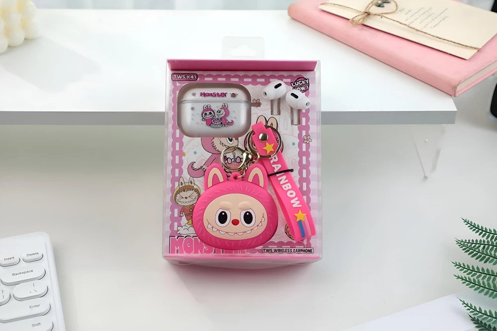 Auriculares Inalámbricos Labubu+Protector