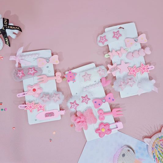 Pack x 12 Blister. Hebillas Rosa