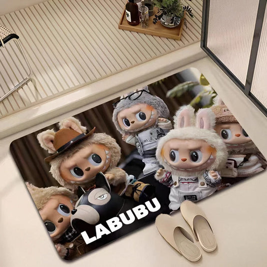 Alfombra para Baño Labubu 3D