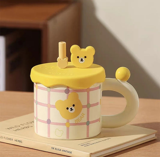 TAZA CERAMICA HAPPY BEAR