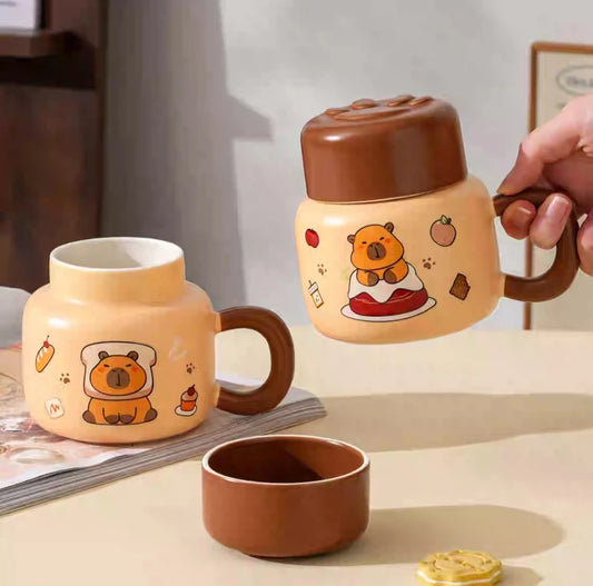 TAZA CERAMICA CAPYBARA