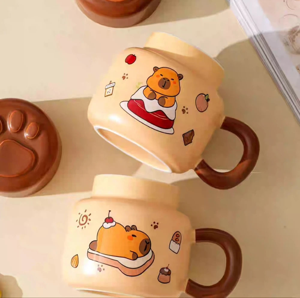 TAZA CERAMICA CAPYBARA