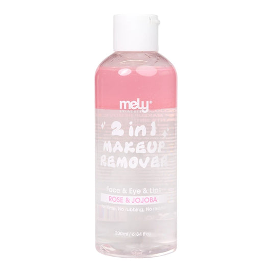 DESMAQUILLANTE 2EN1 CON ROSAS Y JOJOBA 200ML MELY