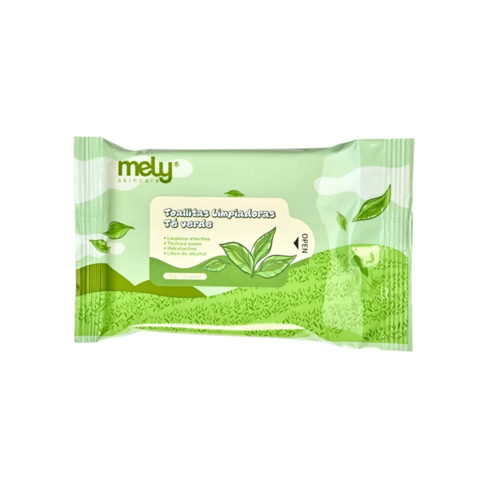 TOALLITAS LIMPIADORAS Té VERDE MELY