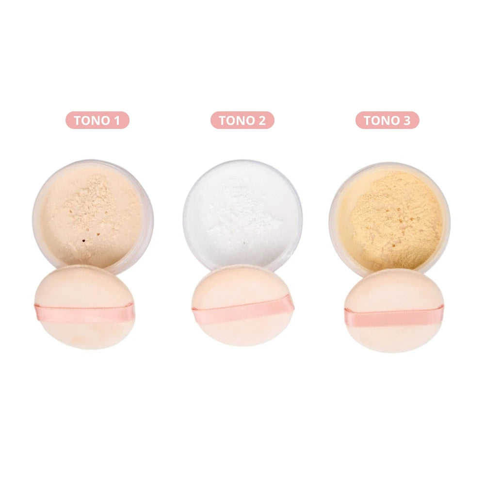 CAJA X24U POLVO SELLADOR TRASLÚCIDO LASTING FIX MELY